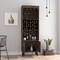 Tuhome Oslo Bar Cabinet, Twelve Built-in Wine Rack, Double Door Cabinet, Two Shelves, Dark Walnut BLC6711 - alternate 6